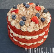 Red velvet torta - viragneked.hu